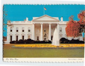 Postcard The White House Washington DC USA