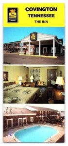 Best Western Covington Tennessee The Inn Panoramic Multi View Postcard Motel