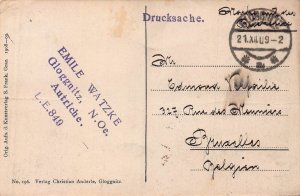 GLOGGNITZ N Oe AUSTRIA~WIENERSTRASSE~1909 CHRISTIAN ANDERLE PHOTO POSTCARD