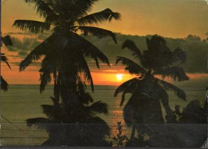 POSTCARD. KENYA. Tropical Sunrise.