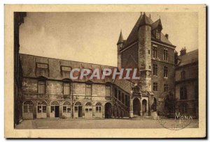 Old Postcard Dijon Palais des Ducs de Bourgogne The Bar Tour
