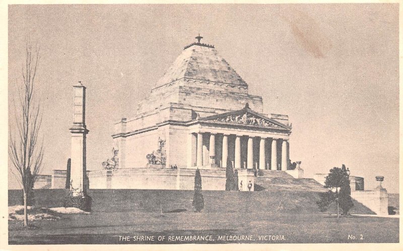 The Shrine of Remembrance Melbourne, Victoria Austria Unused 