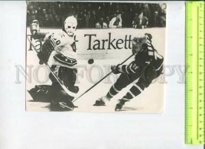 434584 Prague Ice Hockey Czechoslovakia USA goalkeeper Warden Novak 1978 TASS