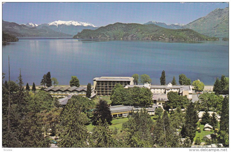 Aerial View, Harrison Hotel, HARRISON HOT SPRINGS, British Columbia, Canada, ...