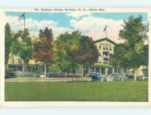 W-border HOTEL SCENE Gorham - Near Berlin New Hampshire NH AE1941