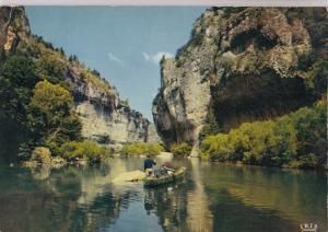 BF21105 les gorges du tarn les detrois promenade de barq france front/back image