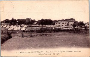 Vintage Postcard World War 1 France. US Army - WW1