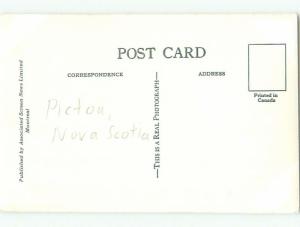 old rppc CABINS Pictou - Near Trenton & New Glasgow Nova Scotia NS W0884