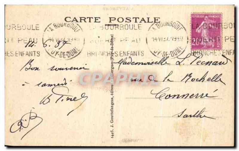 Old Postcard The Lake Guery