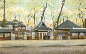 Vintage Postcard Electric Park Fort Smith AR Wheelock