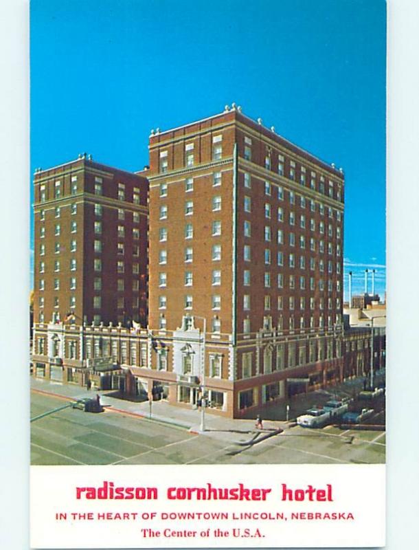 Pre-1980 HOTEL SCENE Lincoln Nebraska NE G9973