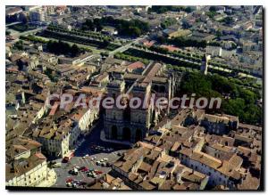 Postcard Modern Reflections From Gascony Auch View Panoramic Cathedrale Saint...