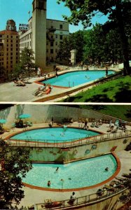 Arkansas Hot Springs The Arlington Hotel Sundeck and Swimming Pool