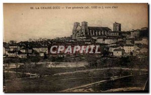 Old Postcard La Chaise Dieu General view