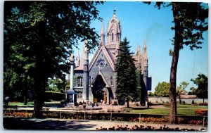 Postcard - Assembly Hall, Temple Square - Salt Lake City, Utah