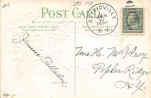 Best birthday wishes Purple flowers D.P.O. , Discontinued Post Office Postal ...