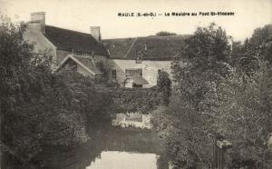 CPA MAULE-La MAULDRE au Pont St-Vincent (260639)