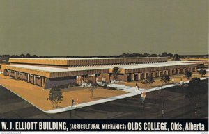 OLDS , Alberta , Canada , 1950-60s ; College , W.J. Elliott Building