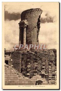 Old Postcard La Turbie Tower Augustus