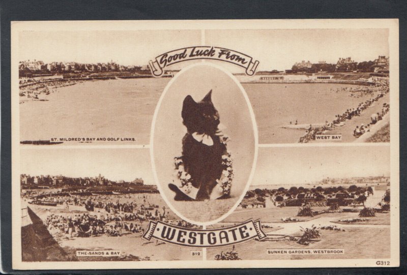 Kent Postcard - Good Luck From Westgate     RS18565