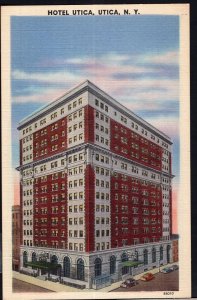 New York ~ UTICA, Hotel Utica Gateway to Adirondack Mountains - LINEN