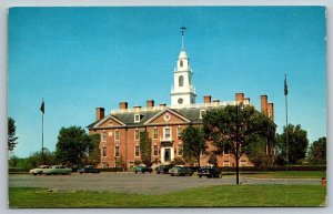 Dover  Delaware   State Capitol Building  Postcard