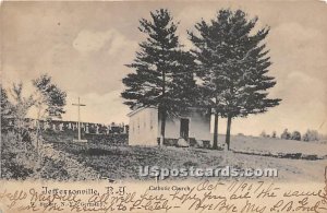 Catholic Church - Jeffersonville, New York NY Postcard