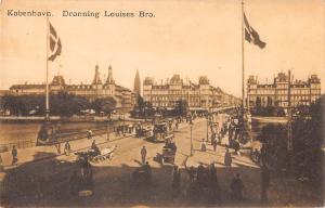 B98192 copenhagen dronning louises bro tramway tram chariot denmark