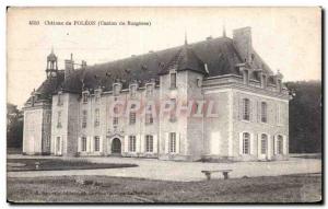 Old Postcard Chateau de Poleon Canton Surgeres