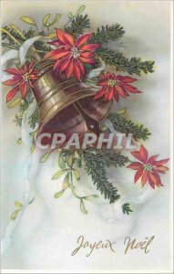 Postcard Modern Merry Christmas Bell