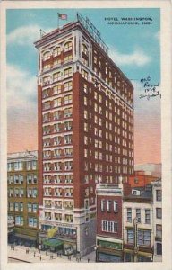 Indiana Indianapolis Hotel Washington 1936