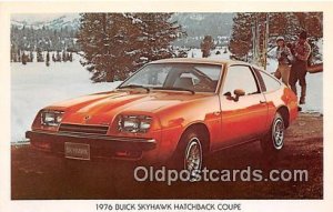 1976 Buick Skyhawk Hatchback Coupe Automotive Postcard