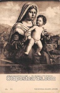 Cima Da Conegliano Madonna of the Goldfinch Unused 