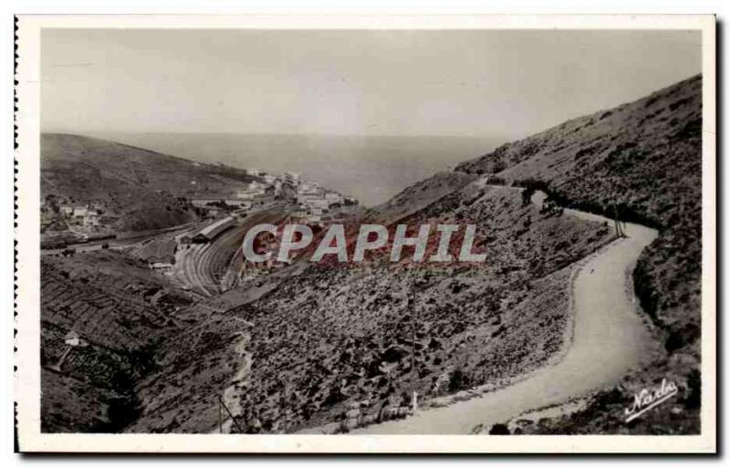 Cerberus - Route d & # 39Espagne Vue Generale and the City - Old Postcard