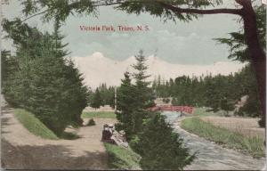 Victoria Park Truro Nova Scotia NS c1907 Postcard D78