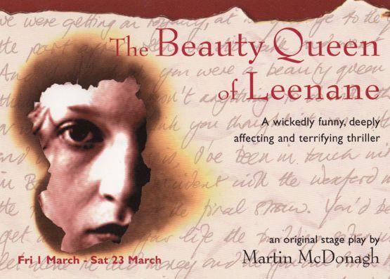 The Beauty Queen Of Leenane Play New Vic Theatre Gala Poster Postcard Style Card