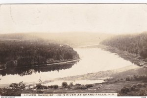 RP: GRAND FALLS, New Brunswick, Canada; Lower Basin, St. John River, PU-1927