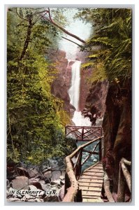 Waterfall in Glenariff Glen Glenariff Northern Ireland DB Postcard Q24