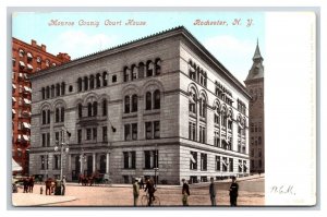 Monroe County Court House Rochester New York NY UNP UDB Postcard U20