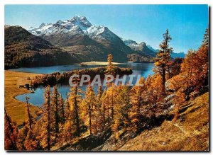 Postcard Modern Herbel im Engadin