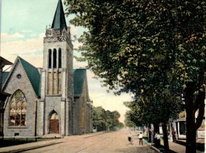 Punxsutawney PA Pennsylvania Methodist Church Postcard