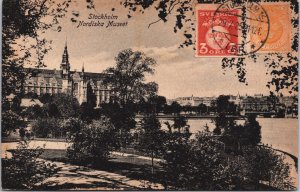 Sweden Stockholm Nordiska Museet Vintage Postcard C098