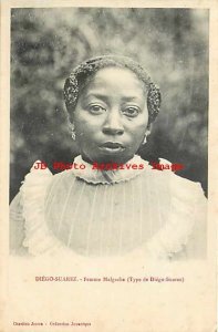 Madagascar, Diego-Suarez, Malgache Woman, Native Costume, Charifou Jeewa