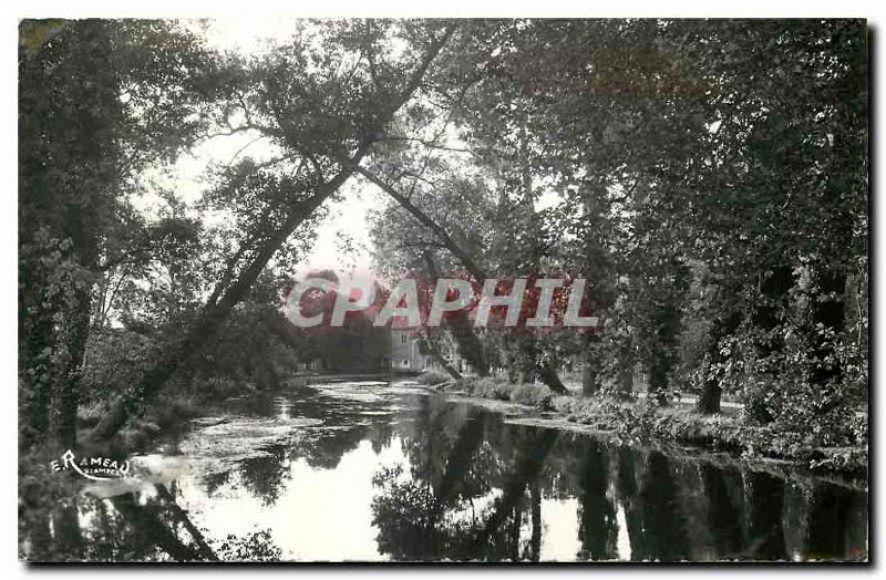 Old Postcard Boutugny on Essonne Essonne S and O and the mill