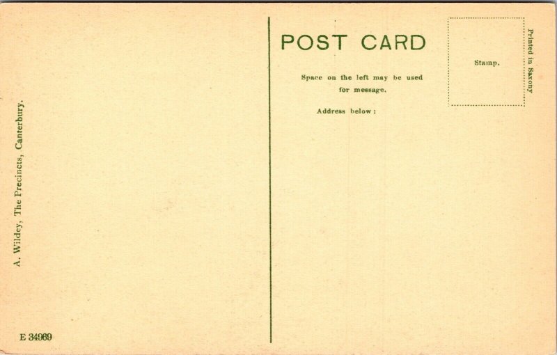 Canterbury Weavers Postcard UNP Unused A Wildey Precincts 