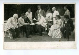 189214 RUSSIA TOLSTOY writer photo Chertkov Vintage Fedorov