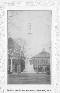 Soldiers and Sailors Monument Penn Yan, New York NY s 