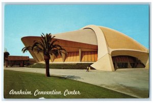 c1960 Exterior Anaheim Convention Center Anaheim California CA Vintage Postcard