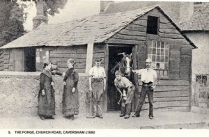 The Forge Church Road Caversham Reading Berks Farm Postcard