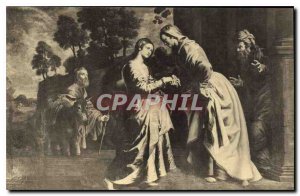 Postcard Malines Beguinage Old Lady to Elizabeth